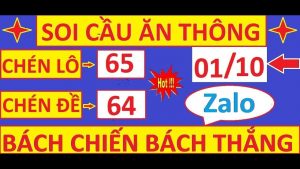 Soi cầu ăn thông - Cách tìm cầu báo hiệu lô về liên tục ăn thông